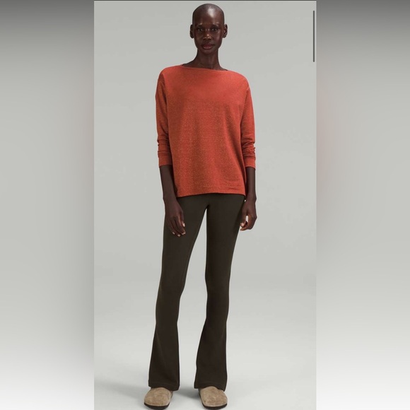lululemon athletica Tops - 147. Lululemon Back in Action Long Sleeve Shirt *Spark